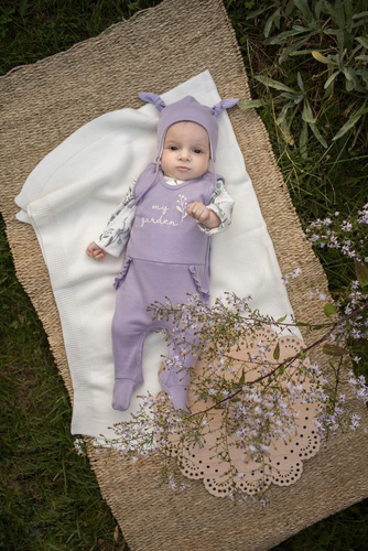 "My Garden" Pinokio Śpiochy niemowlęce - fiolet