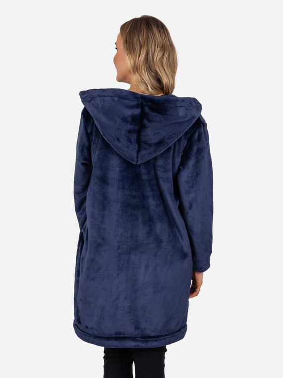 Greta Blezer damski polarowy ByShelly - granatowy
