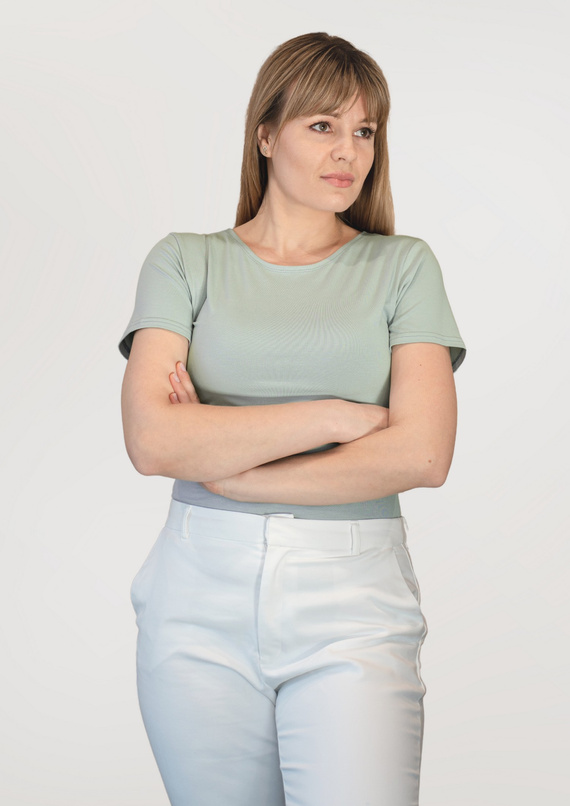 Carla Bluzka damska Babell - miętowa