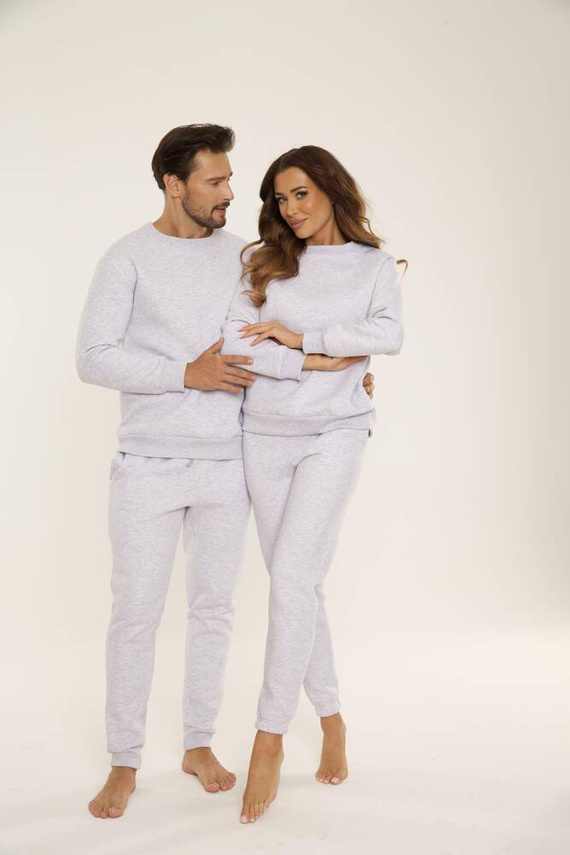 813 Indigo Dres męski De Lafense - jasny melanż