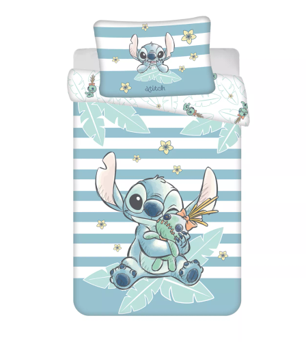 Jerry Fabrics Pościel Bawełniana Lilo & Stitch Tropical Hugs 100x135 40x60