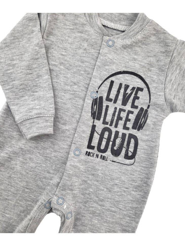 "Music" Terjan Pajac bawełniany - szary