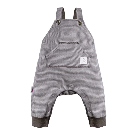 UNIQUE Ewa Klucze Ogrodniczki niemowlęce - grafit