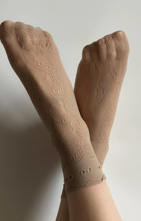 Skarpetki Milano Vaneziana beige