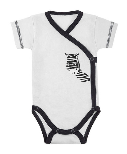 Komplet 2-częściowy "Zebra" Terjan - biały