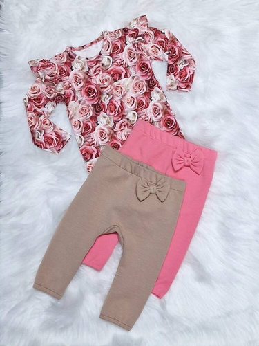 Rozalia Bambarillo Spodnie niemowlęce różowy