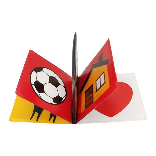 ALA0476 Edukacyjna książeczka do kąpieli z piszczkiem Akuku