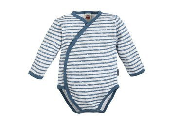 "BLUE SEA" Makoma Body baby z długim rękawem paski