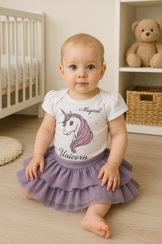 "Unicorn" Terjan Spódniczka tiulowa - szary