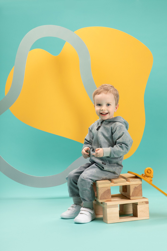 Fun Time Pinokio Kombinezon dresowy - mięta druk