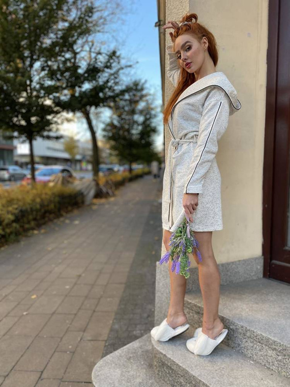 414 Gianna Szlafrok damski Forex - melanż