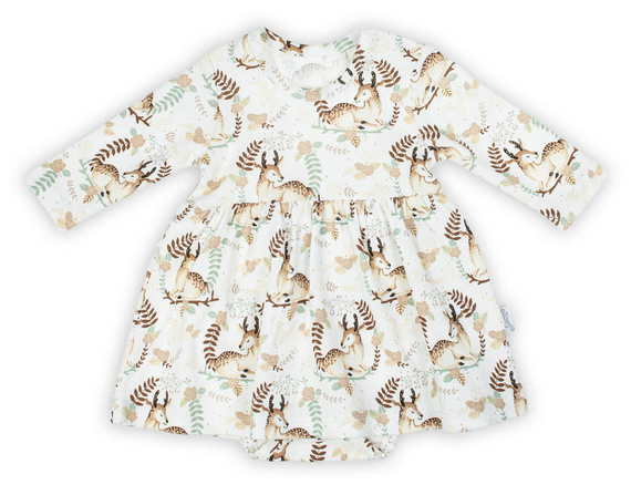 Sukienko-body 187160 Bibi Nicol - kremowy