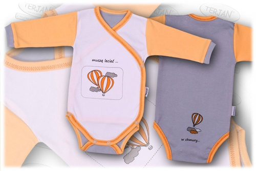 Body kopertowe "BALONIK" żółty Terjan