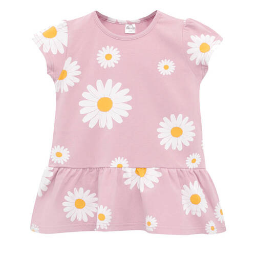 Daisy Pinokio Tunika z nadrukiem -różowa