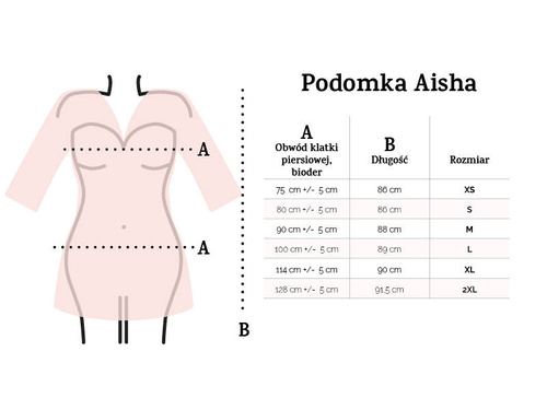 Aisha Tiulowa Podomka damska DKaren - czerwony