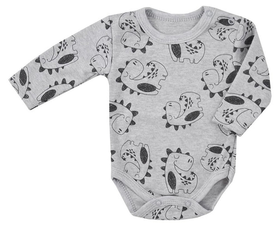 Body niemowlęce Koala-"Sleepysaurus" c.róż