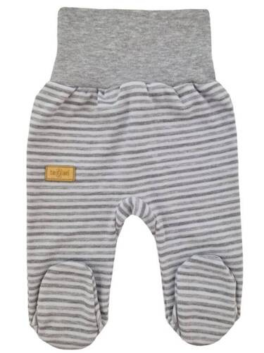 "Lines" Terjan Półśpioch bawełniany - szary paski