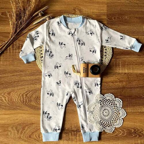 PS14541 Piesek Mamatti pajacyk niemowlęcy bez stópek