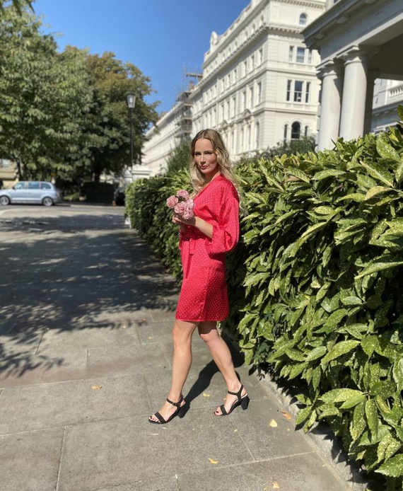 370 Laurine Szlafrok damski Forex - malina