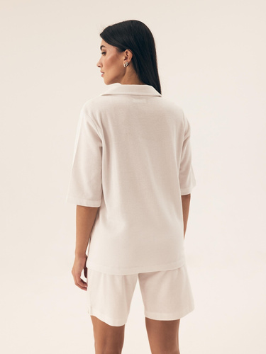 43348 Nilsa Piżama Damska Henderson -kremowy