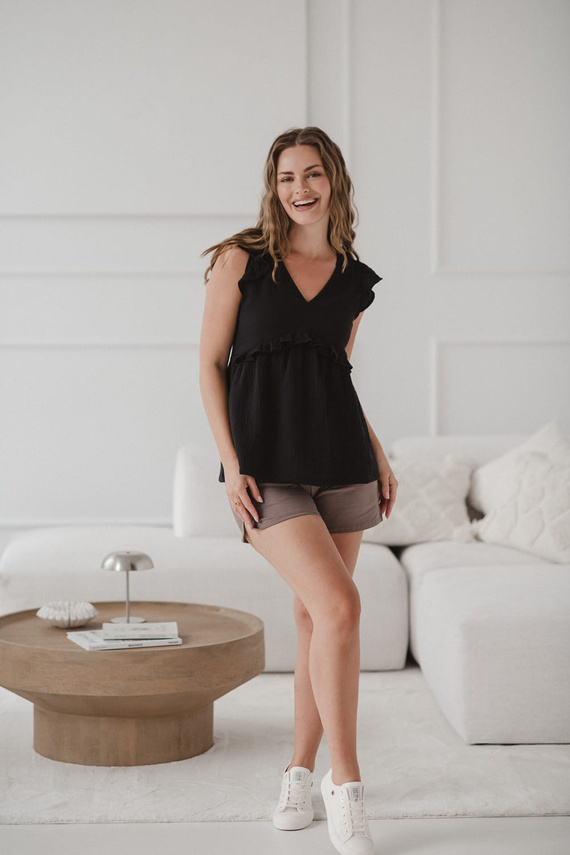 Milk Shirt Milk&Love bluzka do karmienia cappuccino