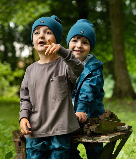 Teo Pinokio Bluzka dla chłopca - grafit