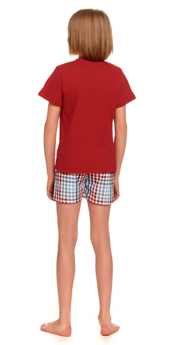 Piżama dziecięca 4432 Unisex Doctor Nap - red