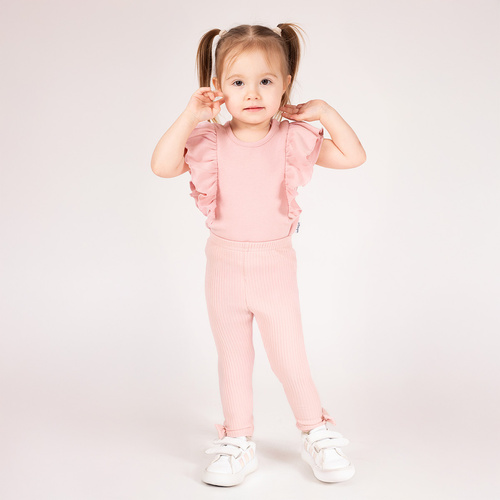 Legginsy prążkowane 213201 Nelly Nicol