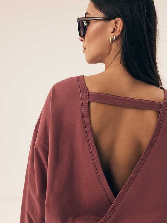 42772 Nimes Piżama Damska Homewear Henderson - brązowy