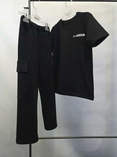 Koszulka chłopięca Six Seven Bambarillo – wygodna, codzienna jakość czarny