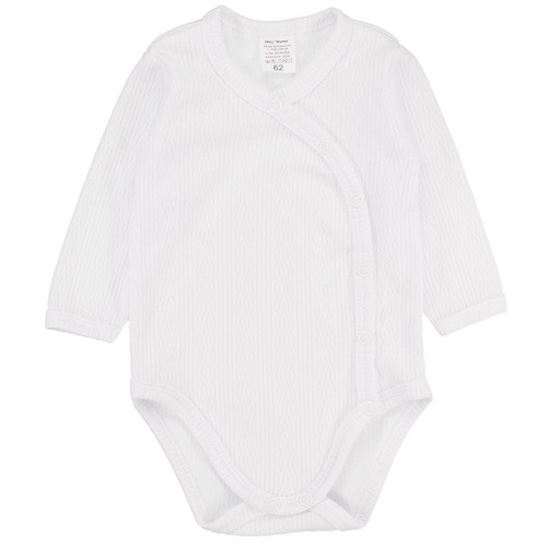 Ażur warkocz Martex Komplet body z półśpiochem biały