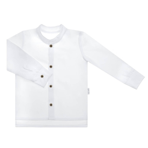 Bluzka z długim rękawem 169512 "Magia Świąt" Nicol - biały