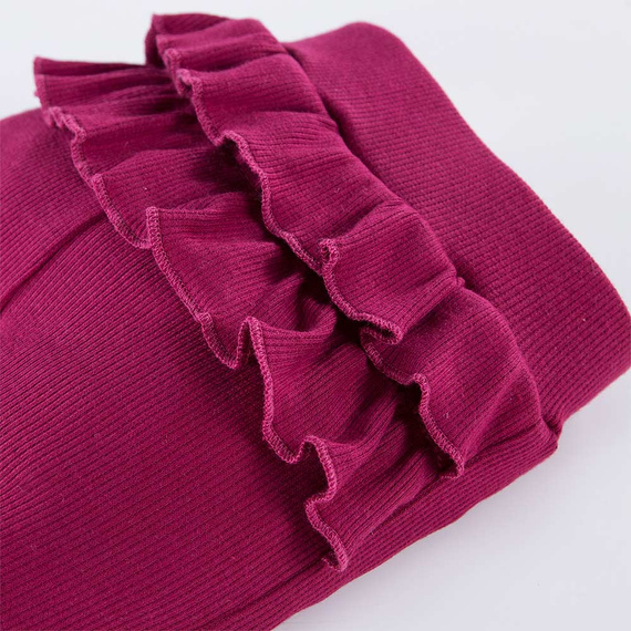 Bloom Eevi Legginsy bawełniane - beżowy