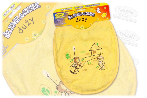 Śliniak duży TERJAN żółty