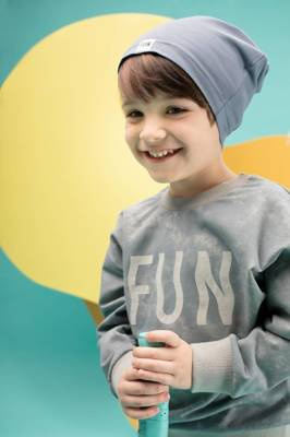Fun Time Pinokio Bluza wciągana z nadrukiem - mięta druk