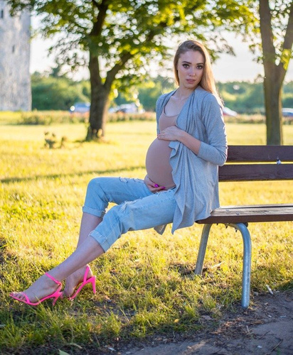 552 Letni Kardigan Sweterek Damski MIRACLE  - jasny melanż