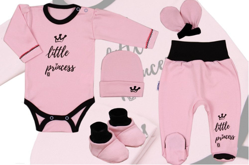 Wyprawka niemowlęca "Little Princess" Terjan - biały