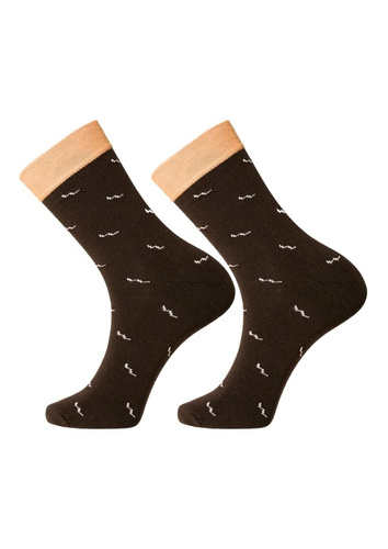 Skarpety męskie Moraj CML400-086 bawełniane wygodne płaskie szwy