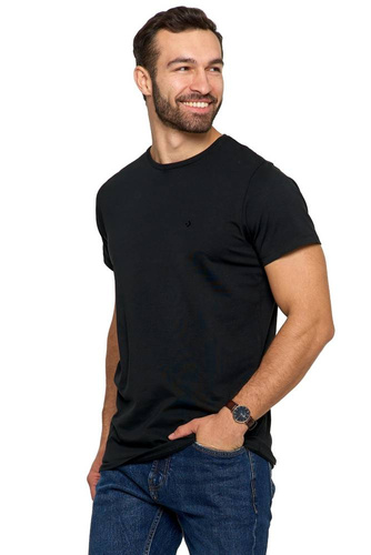 OTS1500-003 Moraj Bluzka męska - czarny