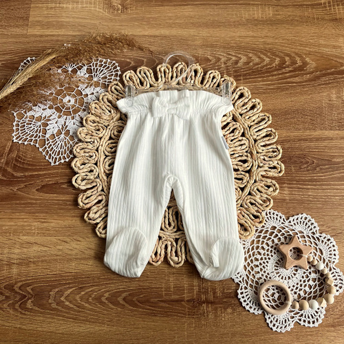 PGAG003 EkoBaby Mamatti Półśpiochy niemowlęce - ecru