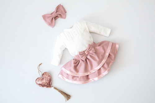 1726 Cherry Spódniczka Marija - różowy