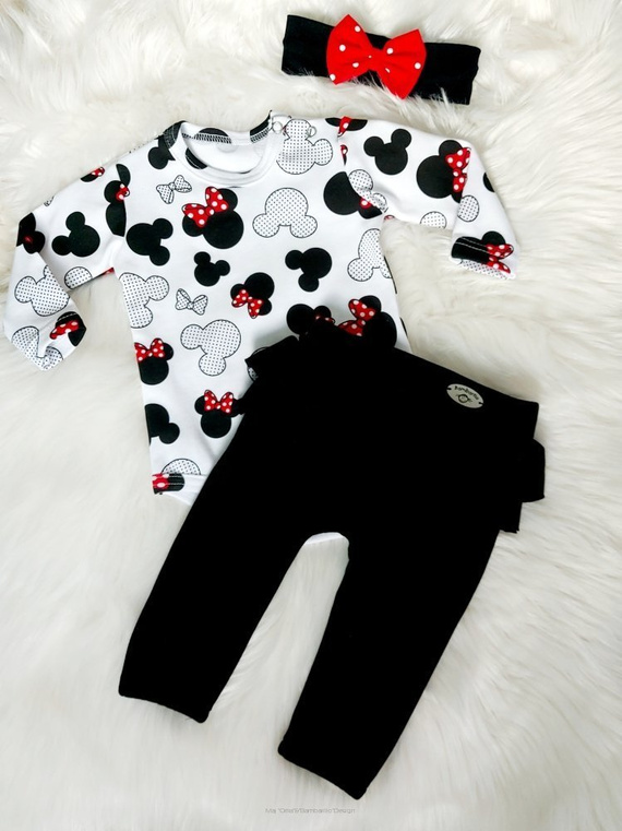 Lola Bambarillo Spodnie niemowlęce czerwony