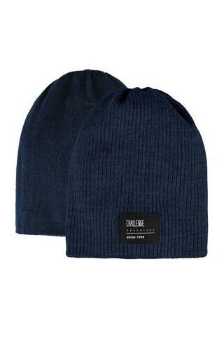 48-444 Czapka dziecięca AJS granatowy melanż