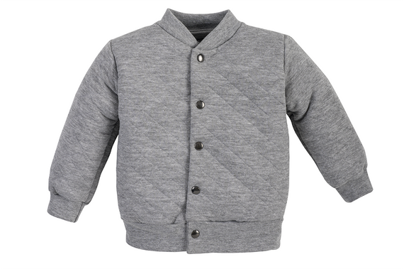 "Pik Melange" Makoma Dres niemowlęcy szary