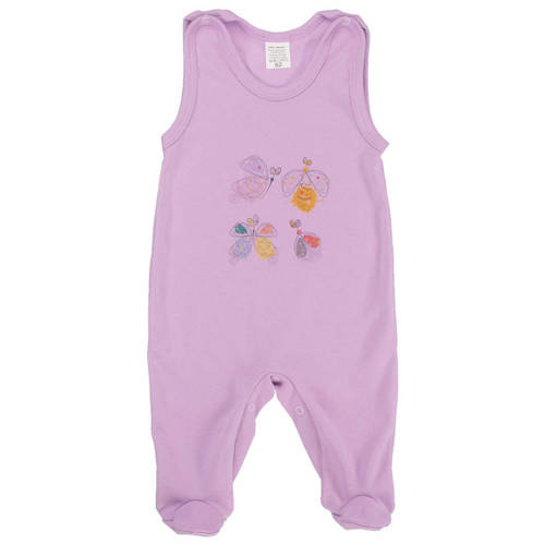 Motylki Martex śpiochy niemowlęce fioletowy