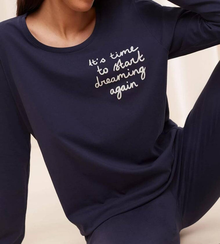 SETS PK 03 LSL X Piżama damska Triumph granatowy