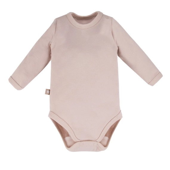 Run&Fun Eevi Body z długim rękawem dziewczęce - beżowy
