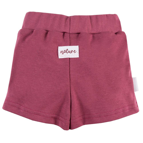 Nature Ewa Klucze Szorty z wiązaniem - bordo