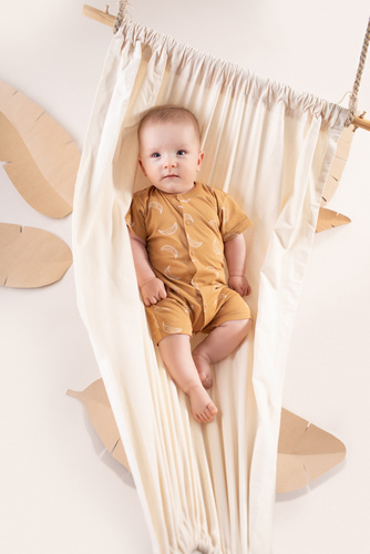 Free Soul Pinokio Rampers rozpinany - żółty druk