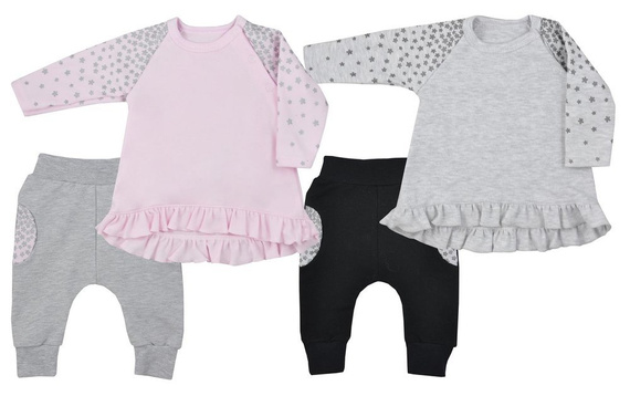 Bluzeczka + spodenki "BRATKI" Koala- szary